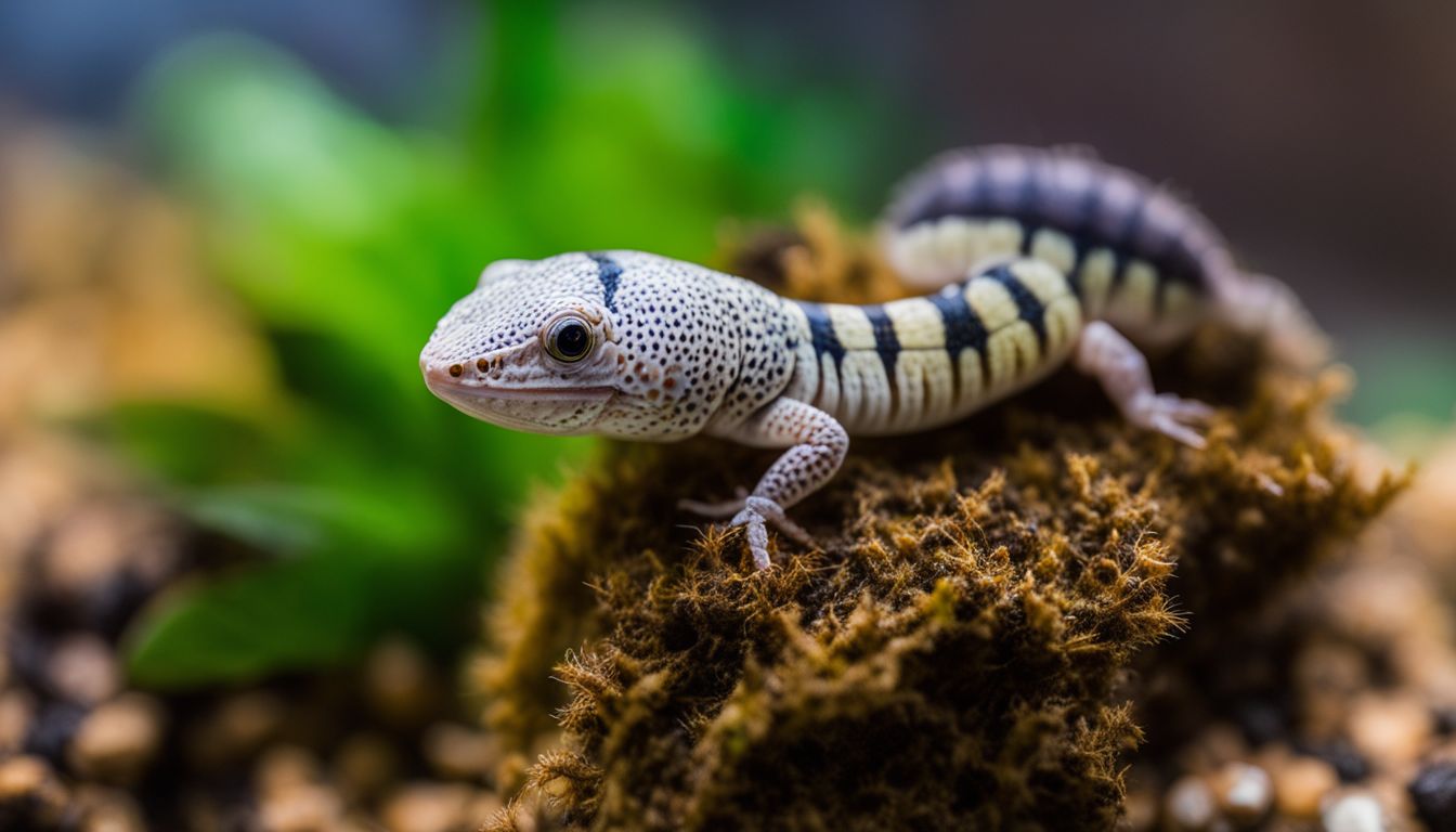 Isopods crawling in a leopard gecko terrarium with different appearances and styles. Isopods crawling in a leopard gecko terrarium with different appearances and styles.